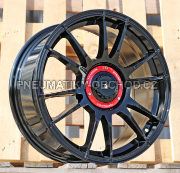Alu kola Racing Line F7713, 17x7.5 10x100 ET40, černá lesklá