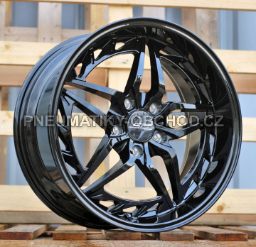 Alu kola Racing Line F8785, 18x8.5 5x120 ET30, černá lesklá