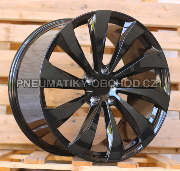 Alu kola Racing Line FB0545, 22x11 5x130 ET60, černá lesklá (zátěžová)