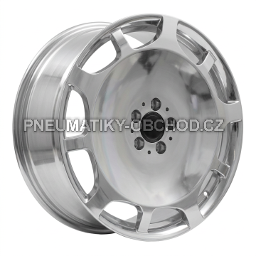 Alu kola Racing Line FBX007, 20x9.5 5x112 ET43.5, celoleštěná (zátěžová)