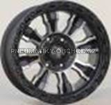 Alu kola Racing Line FBX087, 18x9 6x139.7 ET, černá matná + leštění