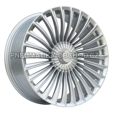 Alu kola Racing Line FBX202, 21x10 5x112 ET35, stříbrná (zátěžová)