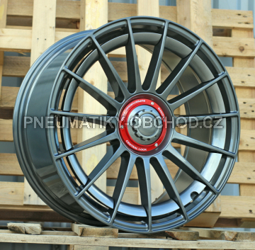 Alu kola Racing Line FBX298, 17x7.5 10x108 ET40, šedivá
