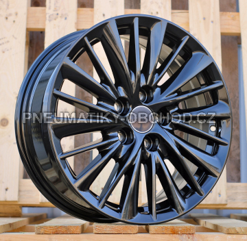 Alu kola Racing Line FBX434, 17x6.5 5x114.3 ET30, černá lesklá