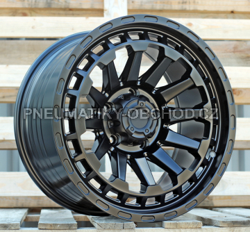 Alu kola Racing Line FBX464, 17x9 5x127 ET10, černá matná (zátěžová)