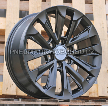 Alu kola Racing Line H3123F, 20x8.5 6x139.7 ET25, černá matná (zátěžová)