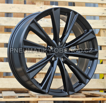 Alu kola Racing Line H3202F, 21x8 5x114.3 ET40, černá matná (zátěžová)