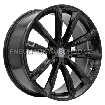 Alu kola Racing Line H3263F, 20x8 5x112 ET27, černá lesklá