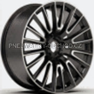 Alu kola Racing Line H3420F, 20x9.5 5x112 ET51, černá + leštění