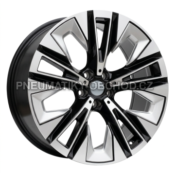 Alu kola Racing Line H3521F, 21x10 5x112 ET46, černá + leštění