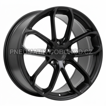 Alu kola Racing Line H5084, 20x10 5x130 ET45, černá matná (zátěžová)