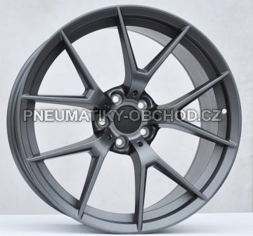 Alu kola Racing Line HE761, 20x8.5 5x120 ET35, šedivá (zátěžová)
