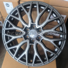 Alu kola Racing Line HF2125, 18x8 6x120 ET50, černá + leštění (zátěžová)