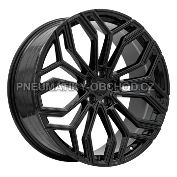 Alu kola Racing Line HF5225, 22x10 5x120 ET38, černá lesklá (zátěžová)