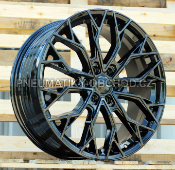 Alu kola Racing Line HF6119, 20x8 6x120 ET48, černá lesklá (zátěžová)