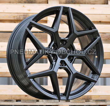 Alu kola Racing Line HF6120, 20x8 6x120 ET48, saténová černá (zátěžová)