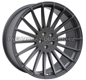 Alu kola Haxer A1227, 20x8.5 5x120 ET30, černá matná (zátěžová)