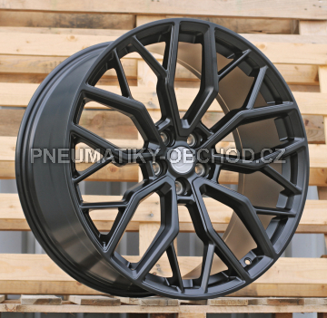 Alu kola Racing Line I0394, 23x10 5x120 ET40, saténová černá (zátěžová)