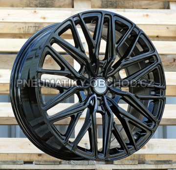 Alu kola Racing Line I0413, 20x8 6x120 ET48, černá lesklá (zátěžová)