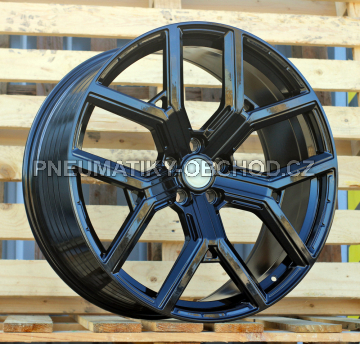 Alu kola Racing Line I5562, 22x9.5 5x108 ET45, černá lesklá