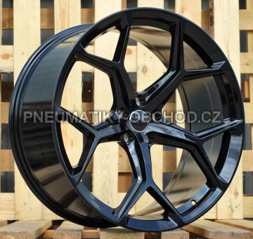 Alu kola Racing Line I5598, 19x8.5 5x112 ET27, černá lesklá (zátěžová)