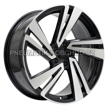 Alu kola Racing Line I5641, 20x9 5x112 ET33, černá + leštění