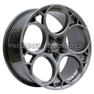 Alu kola Racing Line I5660, 19x10 5x110 ET41, titanová metalíza