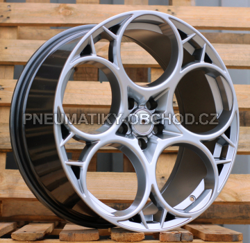 Alu kola Racing Line I5660, 19x8.5 5x110 ET34, titanová metalíza