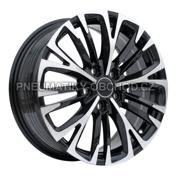 Alu kola Racing Line IN3515F, 17x7 5x114.3 ET50, černá + leštění