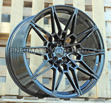 Alu kola Racing Line IN3650F, 20x9.5 5x112 ET20, černá lesklá (zátěžová)