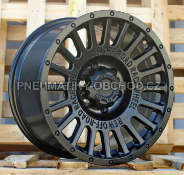 Alu kola Racing Line JT218, 17x8.5 6x139.7 ET, černá matná