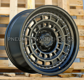 Alu kola Racing Line JT221, 18x9 6x139.7 ET, černá + leštění