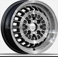 Alu kola Racing Line L1354, 13x5.5 4x100 ET30, černá + leštění