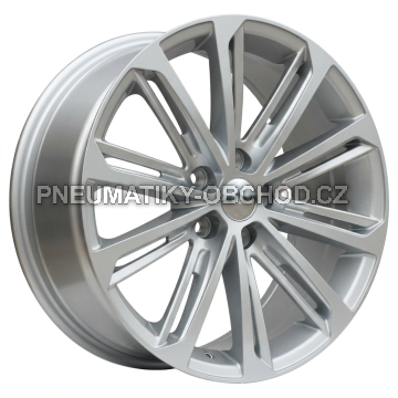 Alu kola Racing Line LU980, 18x8 5x112 ET44, stříbrná