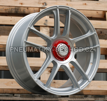 Alu kola Racing Line O2003FF, 19x8.5 10x100 ET45, stříbrná