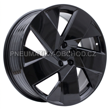 Alu kola Racing Line SR402, 20x8 5x108 ET50.5, černá lesklá (zátěžová)