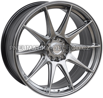 Alu kola Racing Line XF266, 19x8.5 10x114 ET30, titanová metalíza