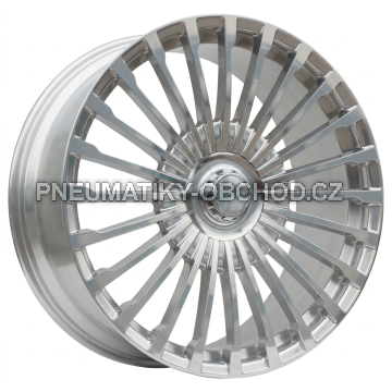 Alu kola Racing Line XFRGW618, 23x10 5x112 ET40, celoleštěná (zátěžová)