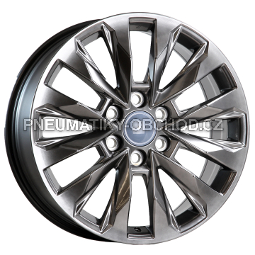 Alu kola Racing Line Y0185, 20x8 6x139.7 ET60, titanová metalíza (zátěžová)