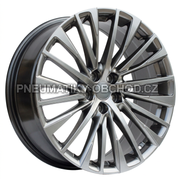 Alu kola Racing Line Y1118, 21x8 5x114.3 ET40, titanová metalíza (zátěžová)