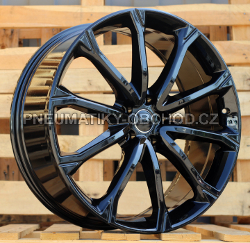 Alu kola Racing Line Y1197, 21x8.5 5x112 ET38, černá lesklá (zátěžová)