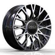 Alu kola Racing Line Y1283, 16x6.5 4x98 ET35, černá + leštění