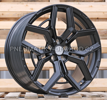 Alu kola Racing Line YF5745, 22x10 5x120 ET35, saténová černá (zátěžová)
