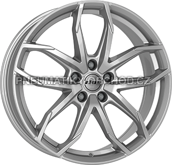 Alu kola RIAL LUCCA, 18x8 5x112 ET39, stříbrná