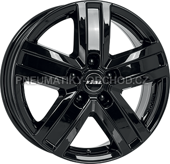 Alu kola RIAL TRANSPORTER 5, 17x7 5x120 ET55, černá lesklá (zátěžová)