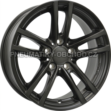 Alu kola RIAL X10, 18x8.5 5x120 ET50, černá matná (zátěžová)