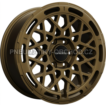 Alu kola SUPER METAL CAGE, 18x8 6x120 ET44, bronzová matná (zátěžová)