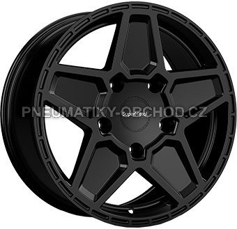 Alu kola SUPER METAL ROCKET, 18x8 5x160 ET45, černá lesklá (zátěžová)