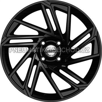 Alu kola TecnoMagnesio EPOWER, 17x7 4x108 ET30, černá lesklá