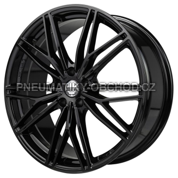 Alu kola TecnoMagnesio MOTORSPORT, 20x8 5x112 ET35, černá lesklá